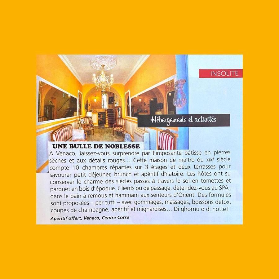 U Palazzu&spa Hotel Venaco (Corsica)